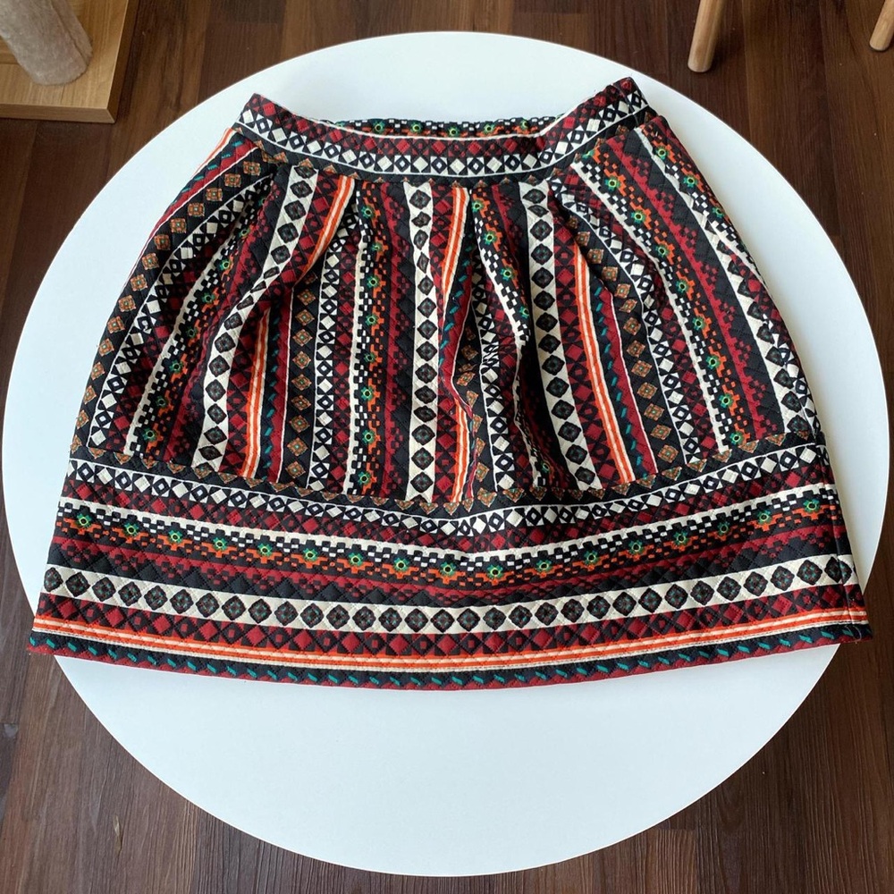 Tribal Print Skirt